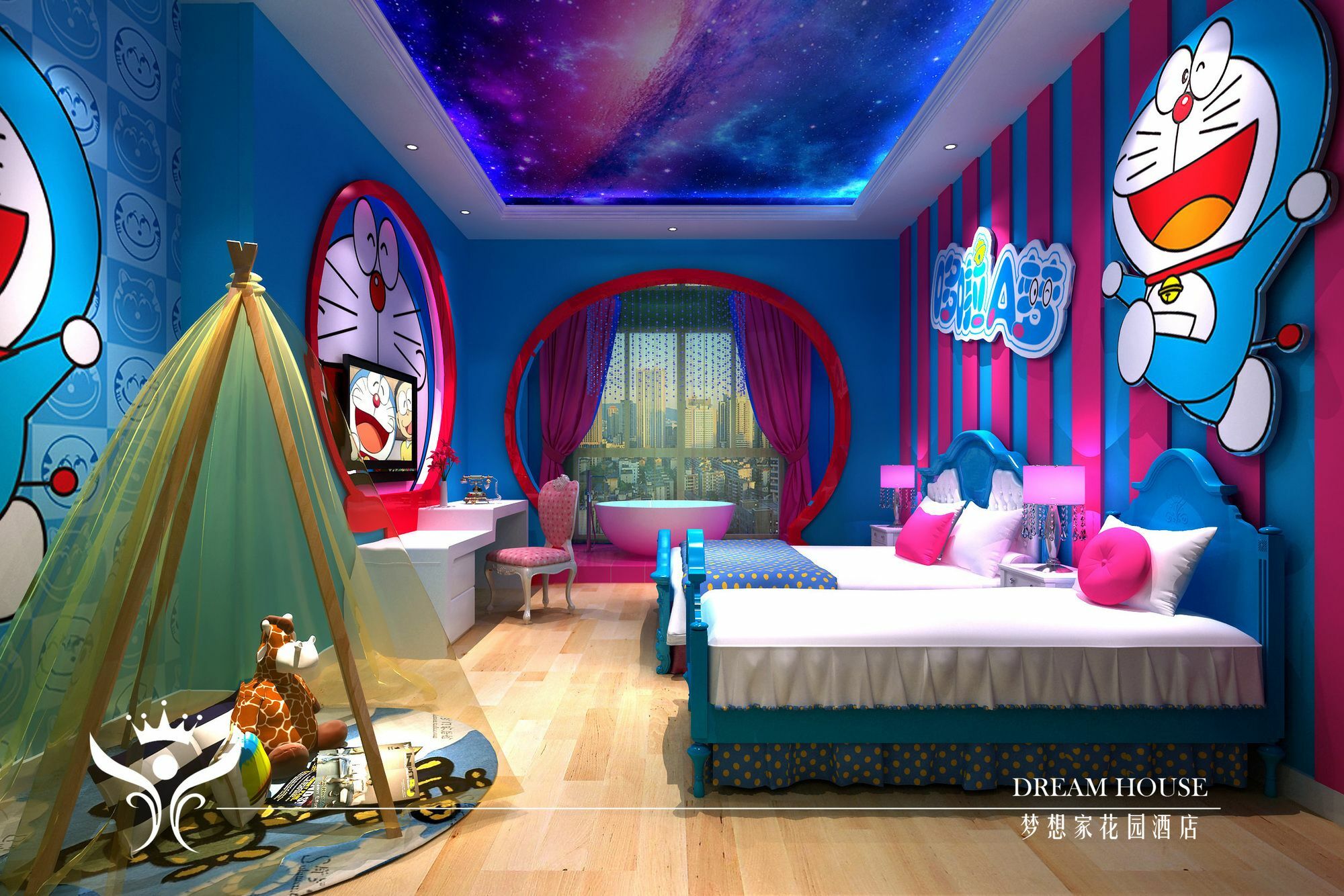 Dreamhouse Theme Hotel Shanghai Eksteriør billede
